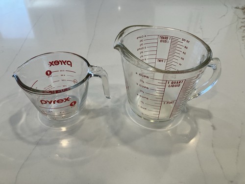 Pyrex glass measuring - pyrex,