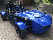 MEV EXOCET - Lightweight Blue Mazda MX5 Nb Based Road Legal Kit Car