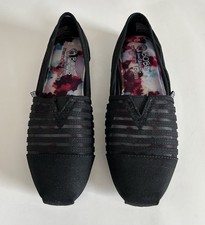 Skechers Bobs Black Plush