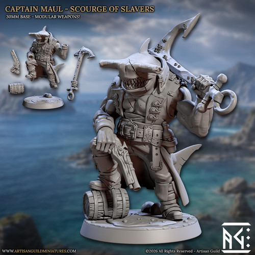 Captain maul sharkfolk - captain,