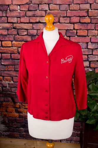 Sale retro rockabilly - top, red
