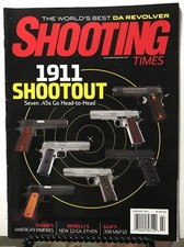 Shooting Times 1911 Shootout Ruger Benelli S&W February 2014 FREE SHIPPING JB