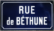 Old blue French enamel on