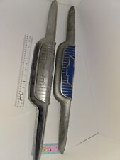 1955 56 57 CHEVY PICKUP HOOD EMBLEM / HOOD ORNAMENT Pair