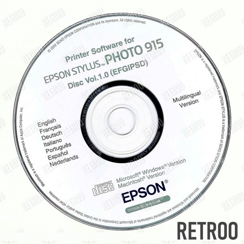 Epson stylus photo 915 - epson, vol