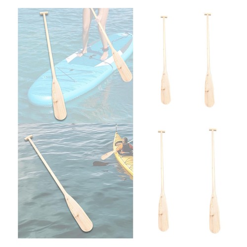 Wooden canoe paddle dragon - paddle,