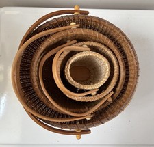 Vintage Oval Nantucket Baskets