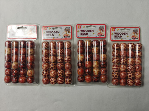 Set wooden hair - wooden,