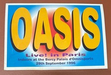 Oasis official post card live