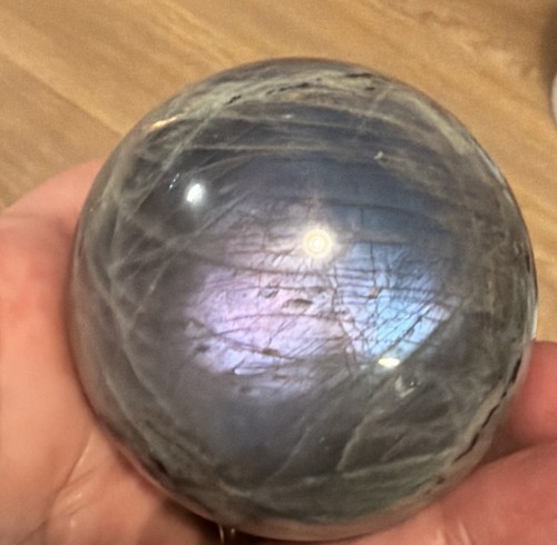 Labradorite crystal sphere - labradorite,