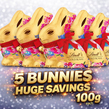 Lindt Gold Bunny Flower Milk