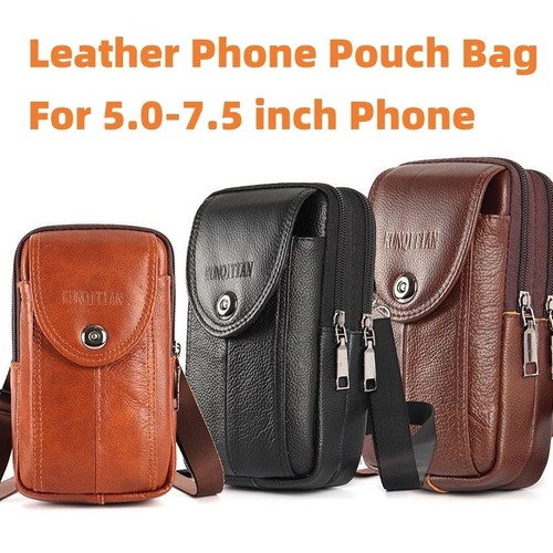 Leather belt bag shoulder - bag,