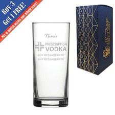 Engraved vodka glass - vodka,
