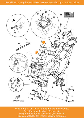 Yamaha cap 5yk f1399 - yamaha, cap,