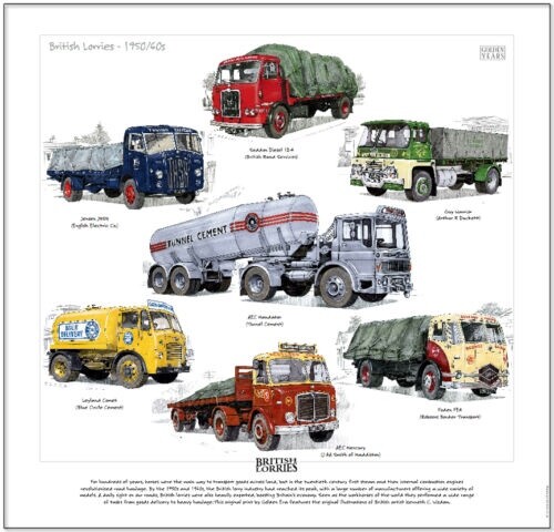British lorries 1950 - lorries, 1950/60's