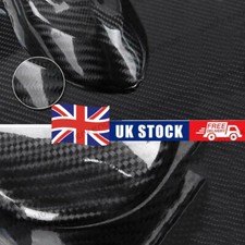 7D Carbon Fibre Vinyl Wrap Sticker Glossy For Vauxhall Astra H 2005-2010 VXR BLK
