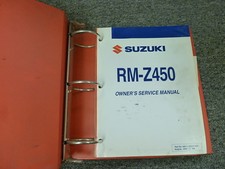 2006 Suzuki RM-Z450 Dirt Bike Motocross Motorcycle Shop Service Repair Manual
