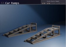 Car Ramps - 1/35, 1/32 resin