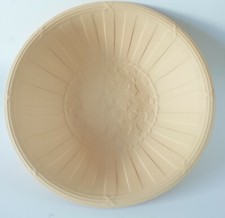 Wedgwood Yellow Jasperware Large Bowl Doric Ivy Leaves 