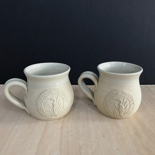 Grafham water small heron - small, mug