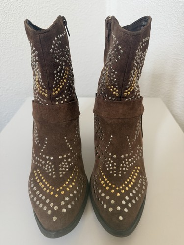 Jeffrey campbell brown - brown, suede