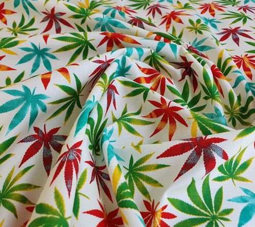 Cotton fabric bright multi - cotton,