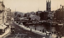 The Old Drawbridge over the River Frome, Bristol - RARE Postcard