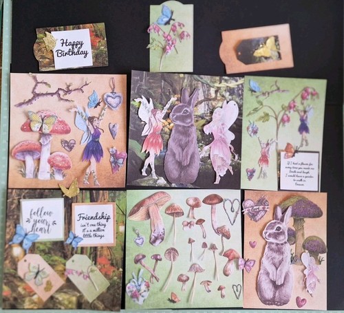 Piece forest fairy diecuts - 90,