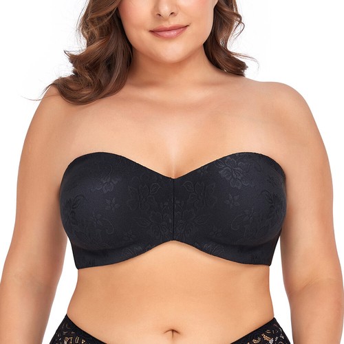 Size strapless bra - strapless, plus