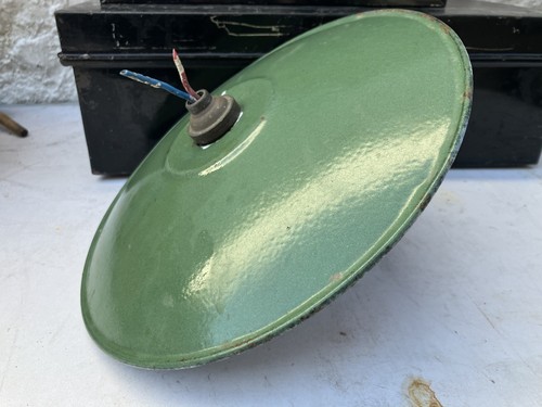 Antique green enamel - antique,