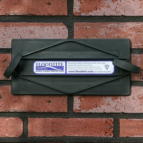 Flood alert air brick - alert,