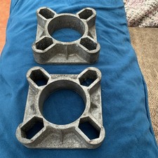 Pair Classic Morris Anglia Ford Wheel Spacer Cosmic 5464 Wide 65mm Centre Bore