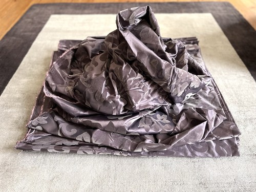 Purple aubergine taffeta - aubergine,