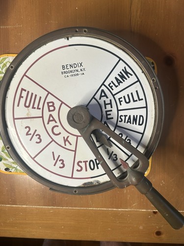 Vintage large brass bendix - large,