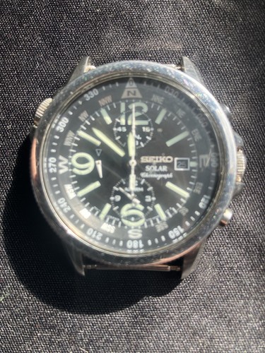 Seiko chronograph solar - chronograph,