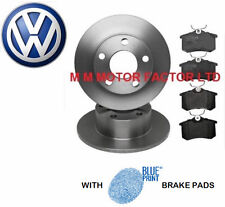 FOR VW Passat B5/B5F |96-05|1.8 1.9 2.3 2.5TDi Rear Brake Discs & Blueprint Pads