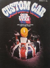 Custom Car magazine 03/1971 featuring Plymouth, Triumph, Lancia,  Rolls Royce