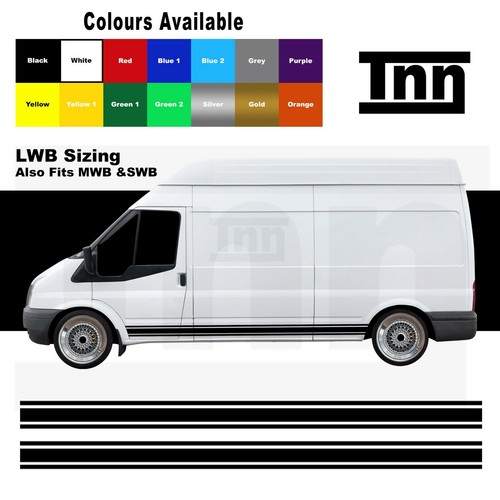Side stripe stickers vinyl - side,