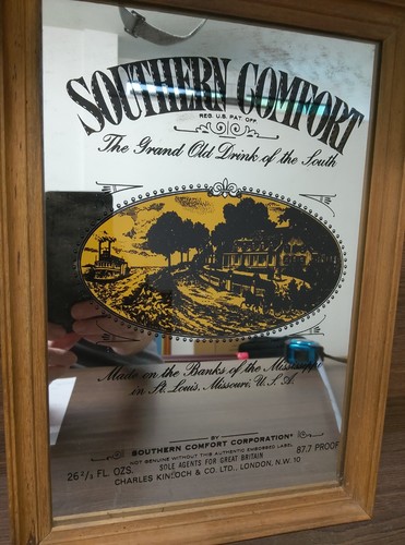 Mirrored sign southern - mirrored,