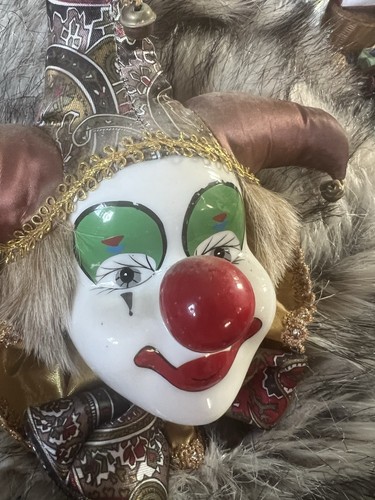 Vintage jester head - jester,