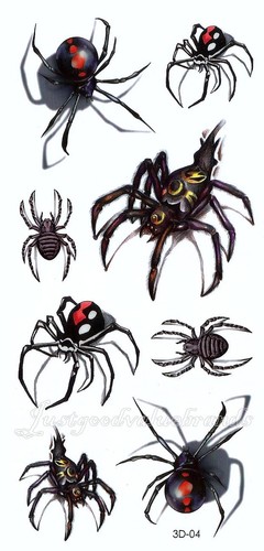 Venomous realistic black - 3d,