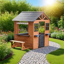 Kiddo Meadow Wooden Playhouse