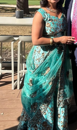 Light green lengha - light,