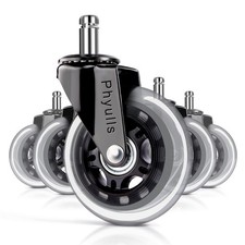 Office Chair Wheels 10mm Stem