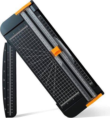 Paper cutter with - paper,