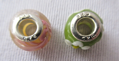 Pretty murano style beads - pretty,