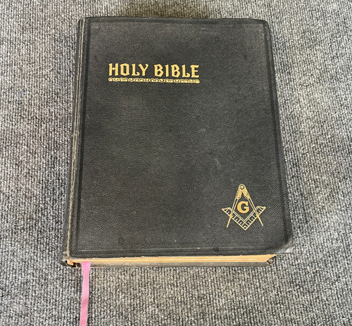 Vintage masonic edition holy - vintage,