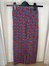 Primark Checkered Print 6-7 Years Pj Pajama Bottoms