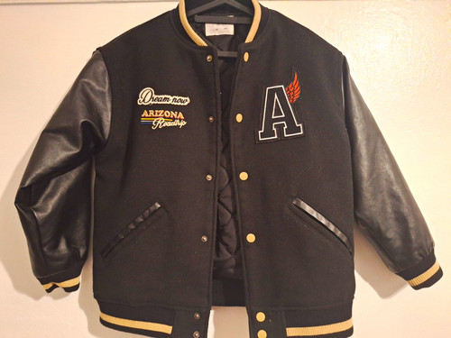 Zara boys varsity jacket size - varsity,
