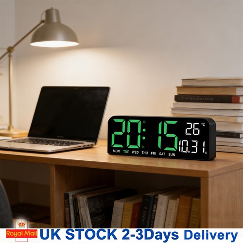 Led wall clock digital desk - clock,